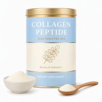 Hydratation de la peau et soutien antioxydant, poudre de collagène, peptides, électrolytes, mélange pour produits de beauté pour adultes, OEM, ODM, étiquette privée
