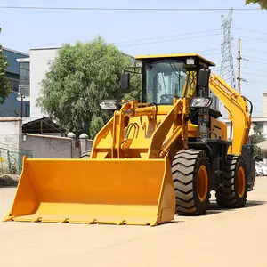 Chinese Hot Sale Backhoe Loader And Retroexcavadora 4x4