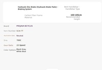 Vélo de route de triathlon JAVA en fibre de carbone, vélo de route à frein à disque 22 vitesses avec jeu de roues en carbone |   Modèle JAVO SCIA