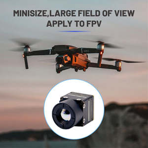 Caméra <span class=keywords><strong>thermique</strong></span> miniature Axisflying, caméra infrarouge FPV pour drone, sortie CVBS, 256*192, 384*288, 640*512, accessoires de drone <span class=keywords><strong>RC</strong></span> en aluminium - Product Image 4