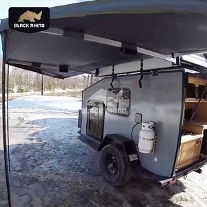 Autocaravana familiar ligera de <span class=keywords><strong>cuatro</strong></span> ruedas, autocaravana de lujo con portaequipajes de techo - Product Image 5