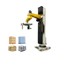 Système de palettisation de servomoteur de chargeur de carton de machine de palettiseur de robot de colonne de sacs