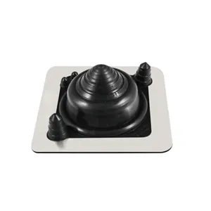 YOUU OEM Waterproof Easy Operation Pipe Roofing Boot Round Base Silicone EPDM Metal Roof Pipe Boot