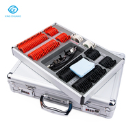 104 pièces Aist optique lentilles optiques Kit de cadre d'essai optique de haute qualité ensemble anneau en plastique ensemble de lentilles d'essai boîte en aluminium cadre d'essai