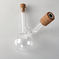 Aérateur à vin en verre soufflé à la main, design moderne YILUN, transparent, capacité de 101200 ml