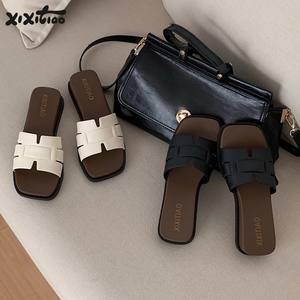 XIXITIAO 2025 Sandalias Económicas de Alta Moda para Verano para Chicas y Mujeres, Sandalias Planas de Lujo al por Mayor para Damas - Product Image 1