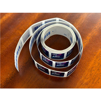 100 autocollants découpés pour carte graphique Intel ARC, autocollants unilatéraux pour processeur, étiquettes pour ordinateur portable et ordinateur de bureau