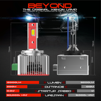 Ampoules de phares LED série D D1S 70W 30000 Lumen Super Bright D3S D8S Kit de conversion de lampe 6000K Plug & Play 12V 24V