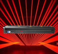 Lampu Laser Moving Head MISS 8 Head 4000mW Merah Biru Hijau Kontrol DMX512 15CH AC100-230V IP20 Pencahayaan Panggung