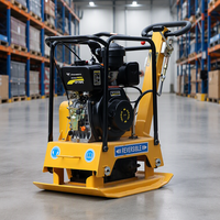 Compacteur à plaques bidirectionnel pour un compactage efficace, forte vibration, moteur diesel