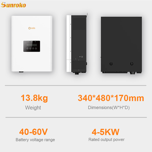 Sistema de Energía Solar Híbrido de Baja Frecuencia de 4000W 5Kw 4Kva 5Kva Monofásico Fuera de la Red con MPPT - Product Image 2