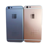 Coque arrière en verre de conception bar pour iPhone 6, boîtier de téléphone portable
