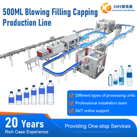Ligne de production clé en main de 36000BPH à 81000BPH pour le soufflage, le remplissage et le bouchage de bouteilles de 500 ml, pour l'eau, les boissons gazeuses et les jus de fruits