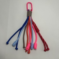 Lanières de téléphone portable en nylon tressées arc-en-ciel, personnalisées, écologiques, durables, légères, imprimées à la sérigraphie, faites à la main pour femmes