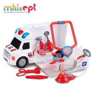 <span class=keywords><strong>Auto</strong></span> giocattolo ambulanza musicale cartone animato EPT con Kit medico - Product Image 2