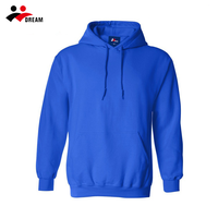 Sweat-shirt à capuche vierge personnalisable avec impression et broderie de logos, fermeture éclair, pour homme – Vente directe usine