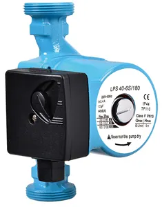 LPS20-6S Hot Water 3-Speed Circulation Recirculating Pump Automatic Booster Pump for Water Heater System