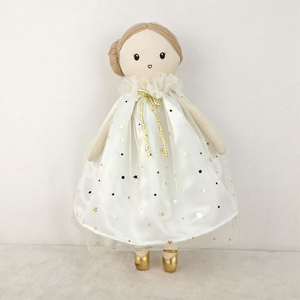 Nouvelle conception 2025 : Poupée en <span class=keywords><strong>peluche</strong></span> pour filles avec doublure en maille, facile à enfiler et à retirer, pour enfants, comme compagnon - Product Image 6