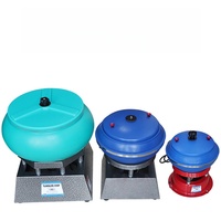 5kg 8-Zoll Motorisierte Schmuck-Vibrationspoliermaschine mit Glasbehälter für Gold, Silber, Jade, Edelsteine, 100W Leistung, 3 Jahre Garantie