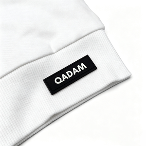 Étiquette personnalisée de luxe pour marque privée, en tissu damassé haute densité, pour couture de col, ensemble d'accessoires vestimentaires - Product Image 2