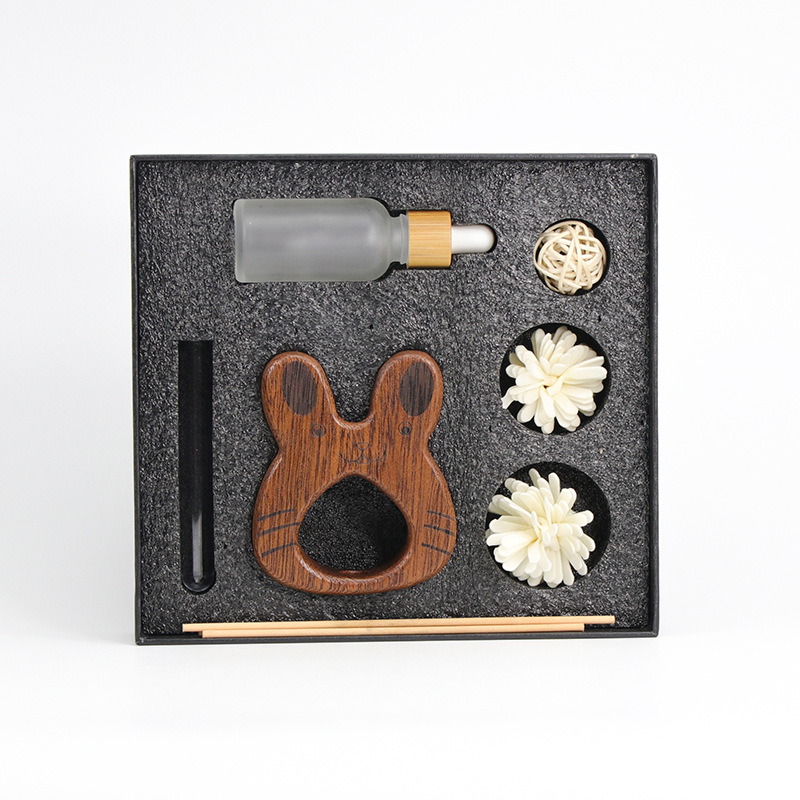 Ensemble d'ornements parfumés au lapin