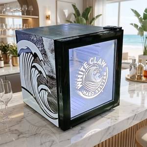 Custom LED Light <strong>Monster</strong>/<strong>Energy</strong> Drink Mini <strong>Fridge</strong> 220V/110V with CE Certification, Suitable for Bars and Gaming Studios - Product Image 6