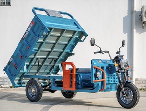 Buon prezzo pesante <span class=keywords><strong>tre</strong></span> ruote triciclo con motore ad alta potenza 1500W elettrico Cargo triciclo camion - Product Image 3