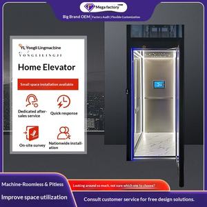 Ascenseur domestique pour villa à deux étages, intérieur et extérieur, petit élévateur hydraulique, super stable, traction à trois, quatre ou cinq étages - Product Image 5
