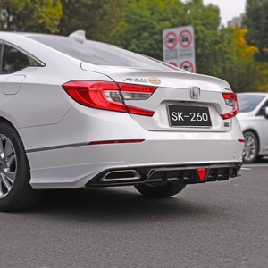 ชุดแต่งรถยนต์ New Welta ชุดแต่งกันชนหลังแบบ Splitter Diffuser สีดำเงา พร้อมอุปกรณ์ยึดติด สำหรับ Accord รุ่นที่ 10.5 - Product Image 6