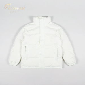 Chaqueta de Plumón de Ganso Blanco al por Mayor, Chaqueta Acolchada de Lujo para Hombre con Capucha Desmontable - Product Image 4