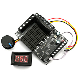 Dc động cơ không chổi than Bảng điều khiển hiển thị kỹ thuật số về phía trước đảo ngược 6-72V 15A ba pha máy bay ESC máy bơm nước điều khiển quạt - Product Image 5