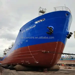 6 Schichten Aufblasbare Marine-Gummi-Airbags Schiffs boot Schiff Bergungs start Landing Air Lift Bags
