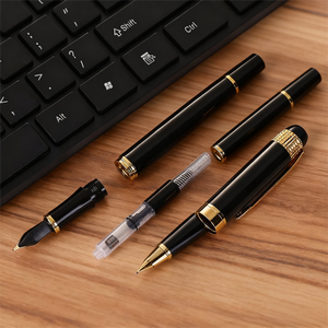 <span class=keywords><strong>Pluma</strong></span> Estilográfica de Metal de Lujo de Alta <span class=keywords><strong>Calidad</strong></span> con Logotipo Personalizado, Ancho de Escritura de 0.5mm, Embalaje Suelto - Marca Persol para Formación de Equipos y Estudiantes - Product Image 5