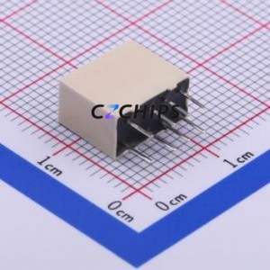 G6J-2P-Y DC24 Signal Relay DIP,5.7x10.6mm Relay 24V 2 Changeover: 2C (DPDT-Changeover)::: 110V-DC/125V-AC Silver + Gold Plated - Product Image 2
