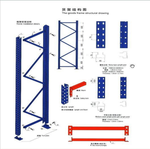 מערכת מתלה מזרן פלדה מודולרית עם קורות עץ מתכווננות 5 שכבות מתלה מחסן חובה כבד עבור סיטונאי בתפזורת - Product Image 2