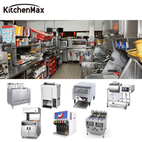 Solution complète KitchenMax pour la restauration rapide, équipement de cuisine pour restaurants commerciaux, matériel de restauration rapide