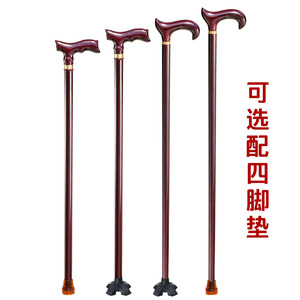 Canne Derby en bois massif avec embout argenté, 92 cm, pour homme, cadeau pour personnes âgées - Product Image 5
