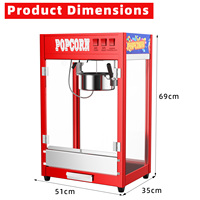 Machine à Popcorn au Caramel Automatique Neuve – Distributeur Automatique Facile à Utiliser pour Usine de Snacks – Fabrication Électrique de Popcorn