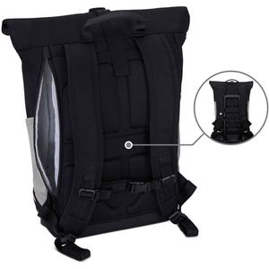 Custom Logo Travel <b>Rolltop</b> <b>Backpack</b> Gym Sport Yoga Mat RPET <b>Backpack</b> - Product Image 3