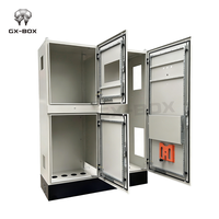 Gabinete de Control Eléctrico Industrial Modular de Acero Inoxidable, Caja Metálica con Vidrio