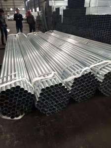 Tubería <span class=keywords><strong>de</strong></span> Acero Galvanizado Q235 <span class=keywords><strong>de</strong></span> Alta Demanda, Tubo Redondo <span class=keywords><strong>de</strong></span> Acero para Plomería Residencial y Comercial - Product Image 4
