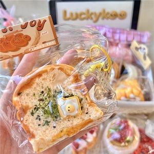 Squishy Food Toys Wholesale New Design Cheese Souffle Strawberry Cake Silicone Squishy Toy Stress Relief <b>Ball</b> Taba <b>Squeeze</b> - Product Image 3