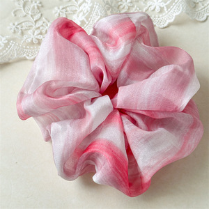 Diademas de Verano Estilo Boho para Mujer, Venta al por Mayor, Accesorios para el Cabello de Chifón con Tinte Anudado, para Bodas, Estilo Europeo-Americano - Product Image 5