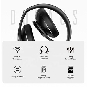 Audífonos <span class=keywords><strong>DOQAUS</strong></span> 9 Inalámbricos BT5.3 Estéreo, Auriculares de Diadema para Juegos para Teléfono Móvil - Product Image 3