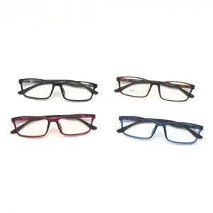 Factory Wholesale Computer Reading Glasses Ultralight Blue Light Classic TR90 Frame Glasses Spectacle Frames
