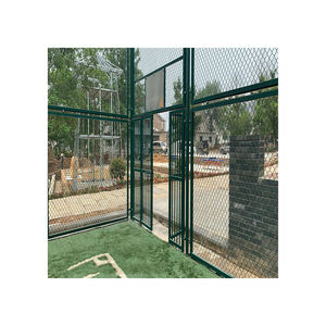 سياج أمان ربط سلسلة حديد ، إنهاء معالج بالحرارة ، مظهر جميل متين للاستخدام في الملاعب الرياضية ، بولي كلوريد الفينيل المغلفة - Product Image 5