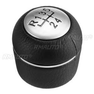 Palanca de Cambios de 5 Velocidades en Cuero PU para Alfa Romeo 159, Brera 2005-2014, Spider 2005-2011 - Product Image 3