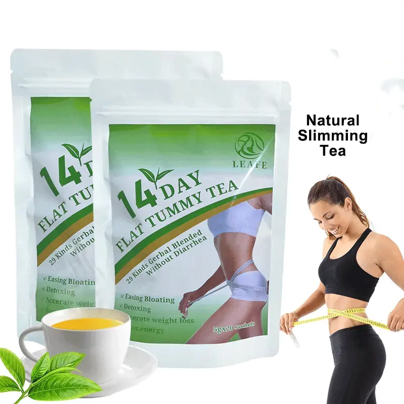 OEM Slim Product Skinny Detox Tea Herbal Tea Cleanse Fat Burn Weight Loss Flat Tummy Detox Slimming Tea