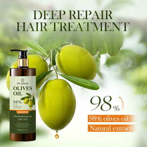 Champú Hidratante de Aceite de Oliva de Marca Privada <span class=keywords><strong>para</strong></span> Definir <span class=keywords><strong>Rizos</strong></span>, Reducir el Frizz y Mejorar la Suavidad - Product Image 4