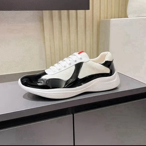 Nouvelles baskets en cuir véritable pour hommes 2025, baskets de designer American Cup, décontractées et sportives pour l'été, EVA pour la marche en plein air - Product Image 6